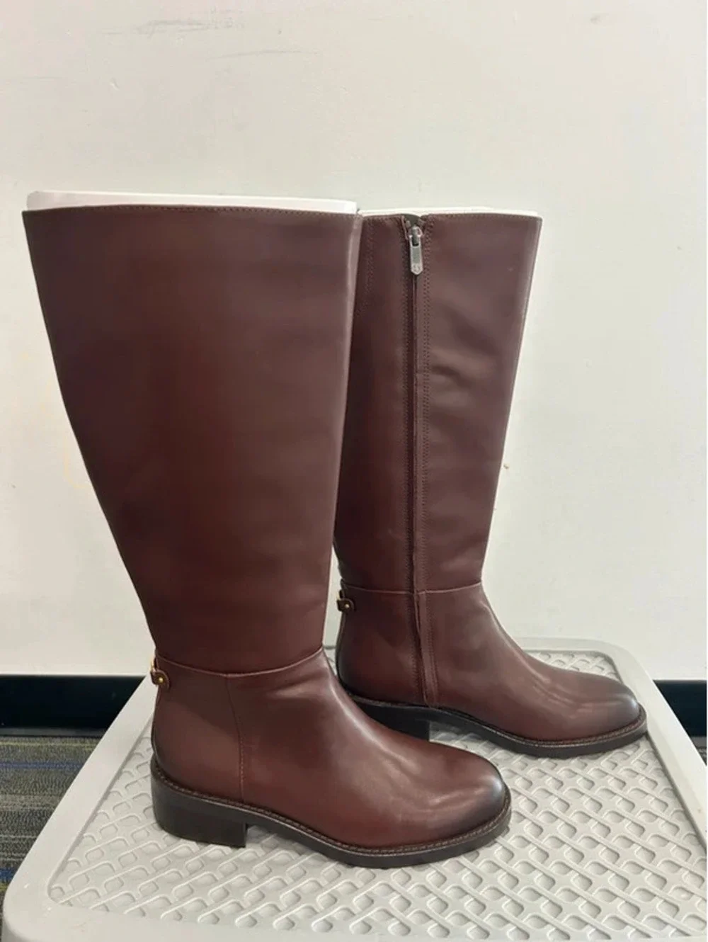 Sam Edelman Milla Equestrian Boot Spiced Pecan 7.5
